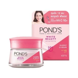 Дневной увлажняющий крем на основе корейского женьшеня и шафрана Pond's Beauty Skin Super Cream SPF 15 PA +++