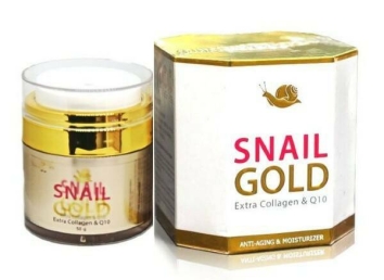 Крем для лица омолаживающий  муцин улитки и коллаген, Snail Gold, 50 мл.