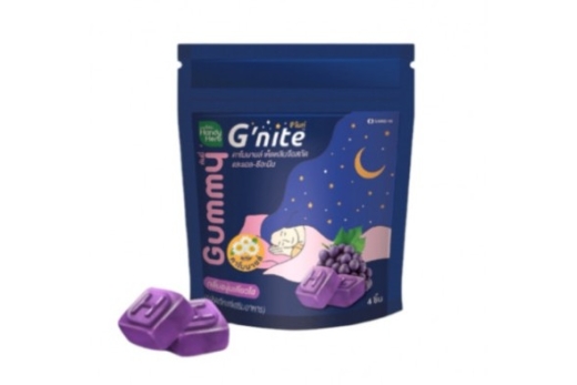 Мармелад для сна со вкусом винограда HandyHerb G’nite Gummy: ваш путь к глубокому и здоровому сну, 4 шт.