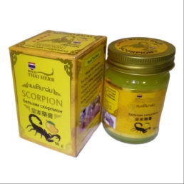 Бальзам Скорпион с экстрактом манго THAI HERB, 50 гр.