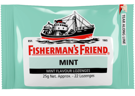 Освежающие пастилки Fisherman's Friend, 25 г.