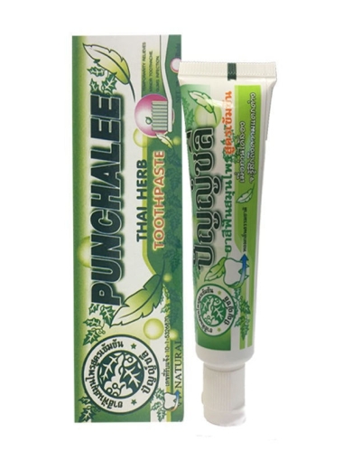 Punchalee Зубная паста Лечебная на Отбеливающая Натуральных травах 35 гр 