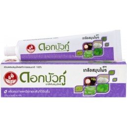Зубная паста Dok Bua Ku "Salt Herbal" с экстрактом мангуста, 100 гр.